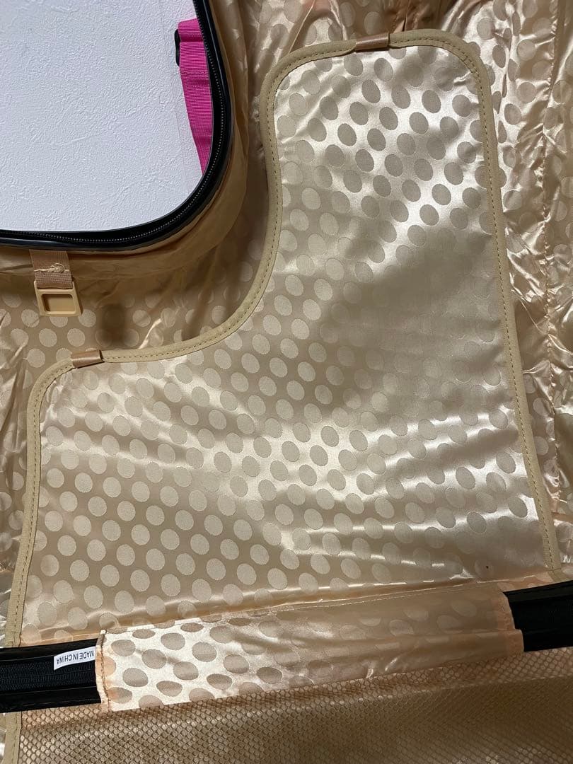 NORICCO ノリッコ 子供が乗れる キャリーケース TSAロック リボン柄♪