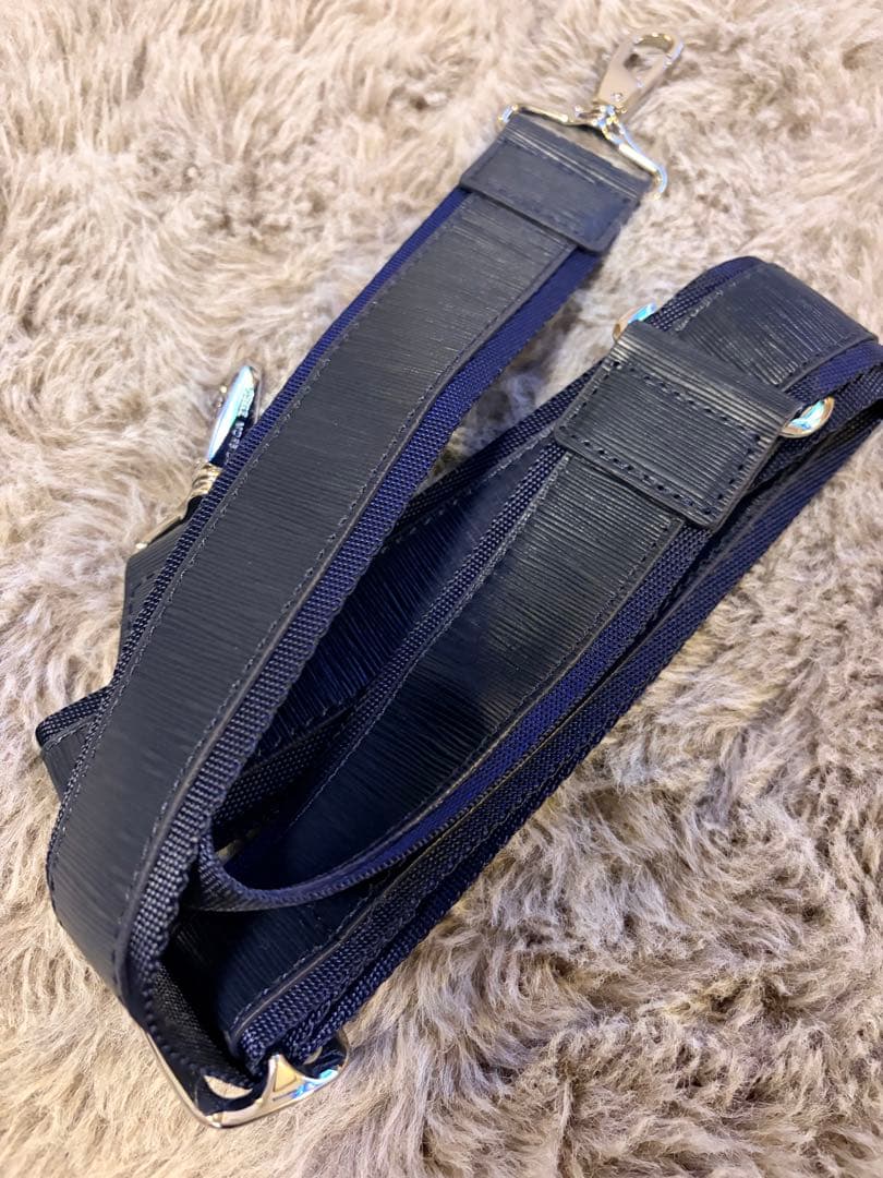 【美品】PELLE MORBIDA ペッレモルビダ ビジネスバッグ ネイビー