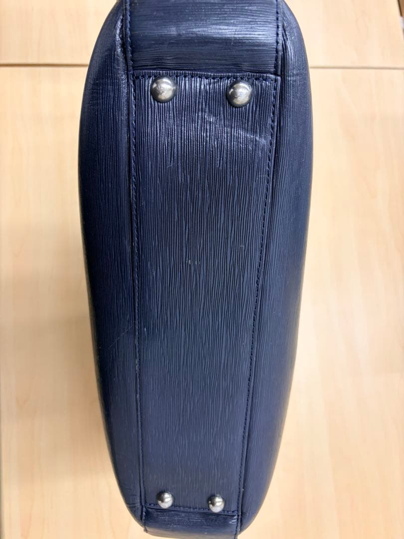 【美品】PELLE MORBIDA ペッレモルビダ ビジネスバッグ ネイビー