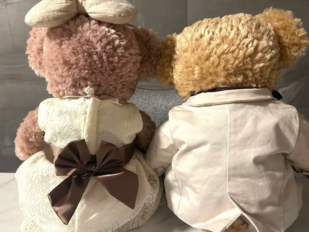 【美品】ダッフィー＆シェリーメイ＊キャナリークロージング（ウェディング）