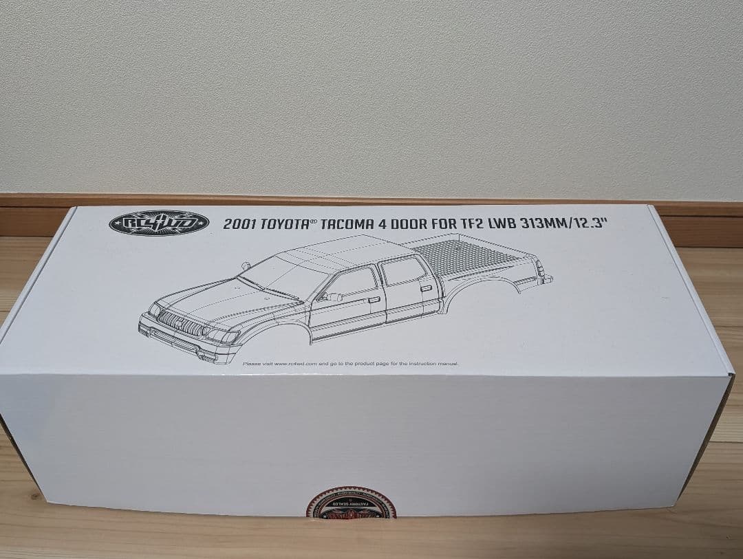 RC4WD 1/10 トヨタ タコマ ハイラックス ボディのみ HB313mm