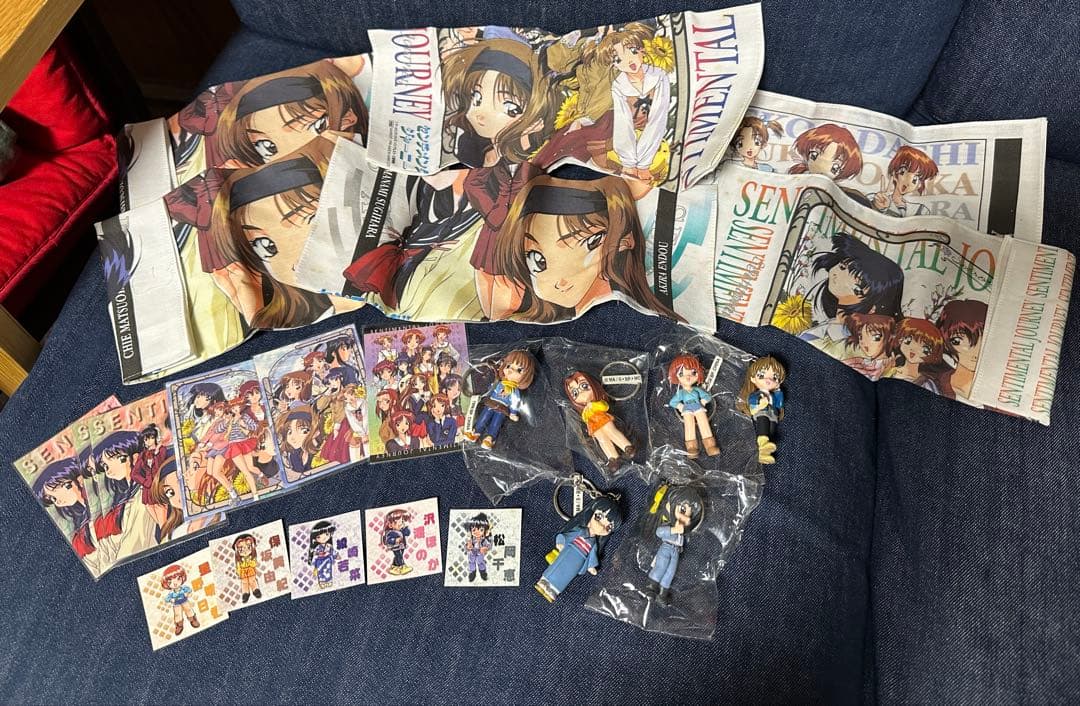 センチメンタルジャーニー キーホルダー/カード/ステッカー/ハンカチ　セット