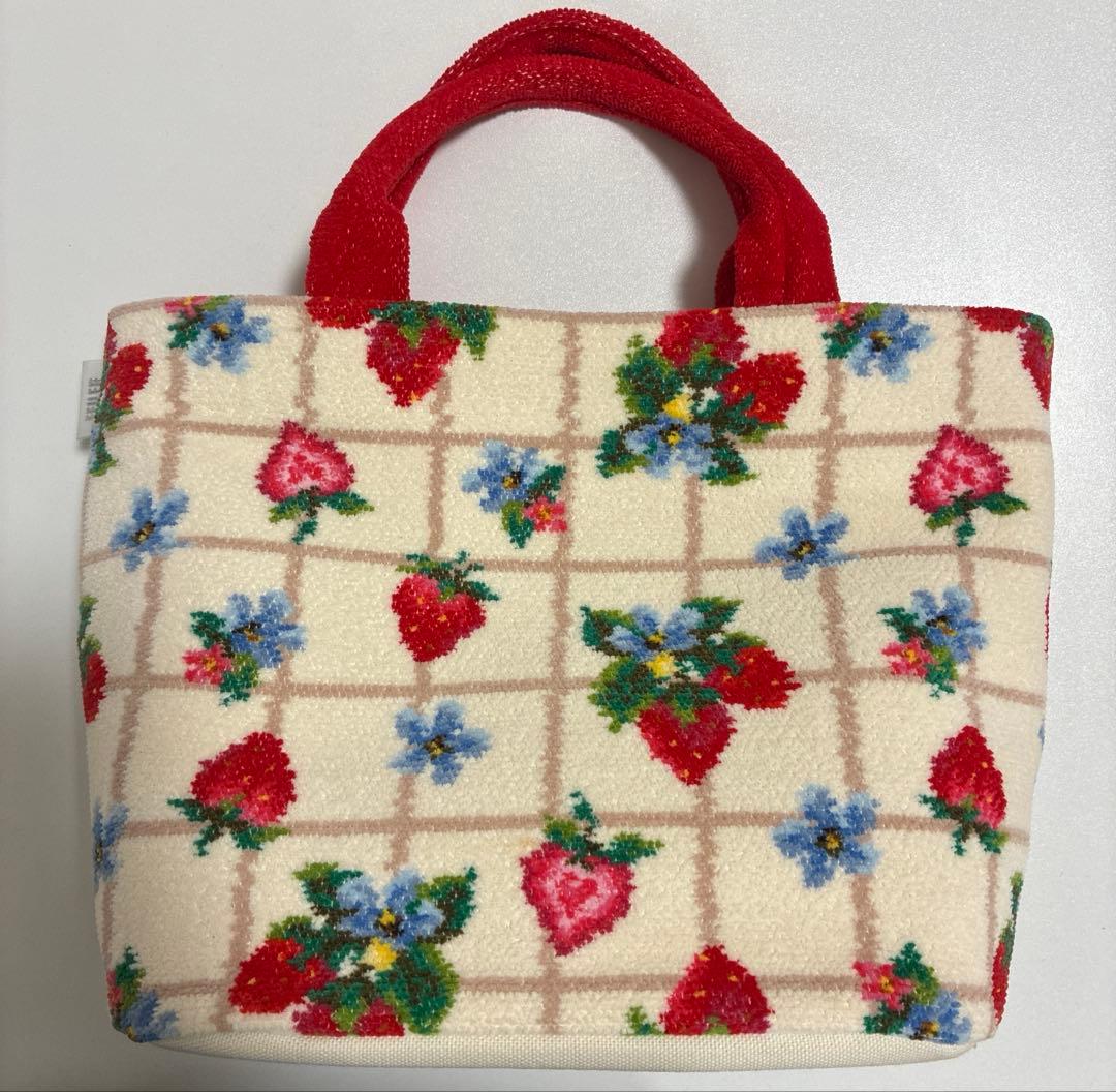 ゆ*き様 【美品】フェイラー ストロベリーフィールドプティハンドバッグ ショルダ