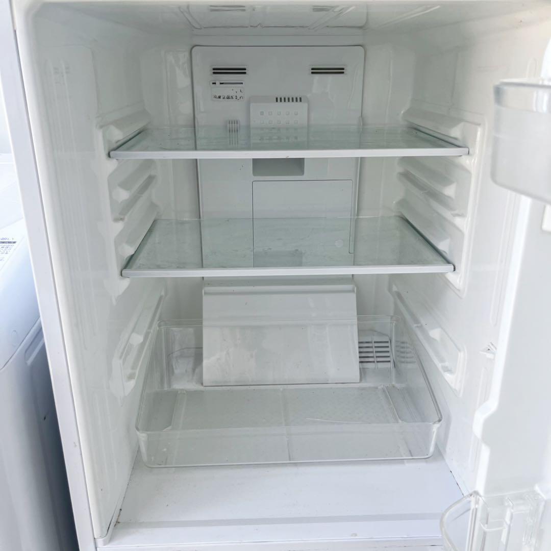 取付無料！完動品！SHARPホワイト冷蔵庫・高性能東芝6kg洗濯機セット