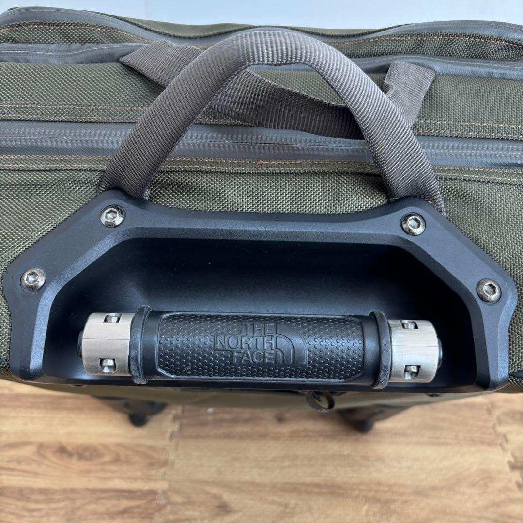 美品　ノースフェイス　シャトルローラー　キャリーバッグ　2輪　機内持込 ハンドル
