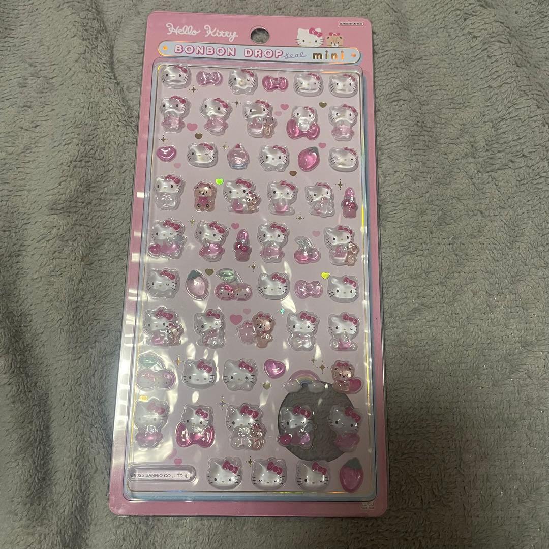【国内正規品】　ボンボンドロップシール　ミニ　サンリオ　8種セット