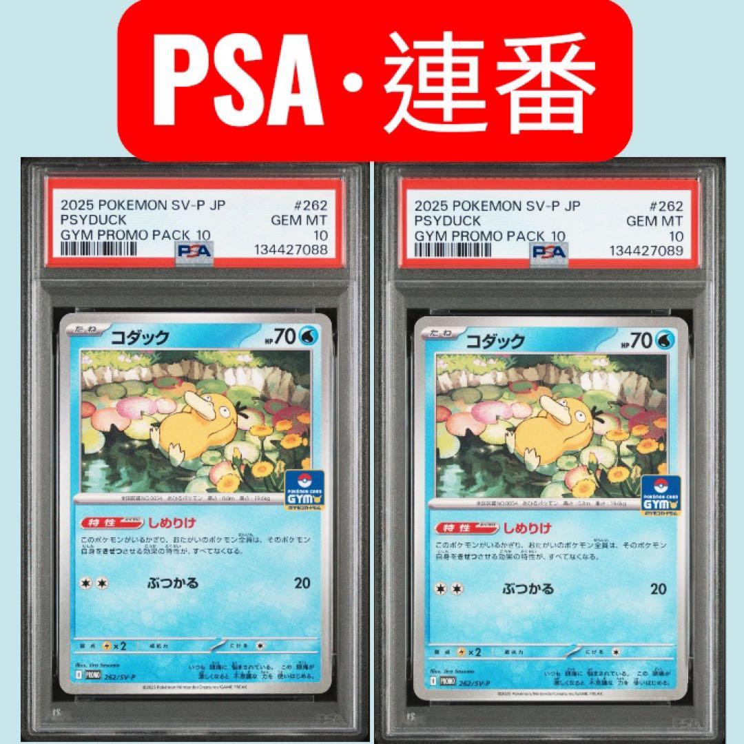 PSA10 連番 コダック プロモ 10弾