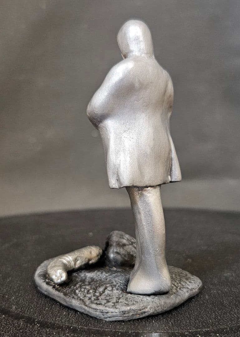 ゴジラ怪獣ソフビ　HGゴジラシリーズ　キラアク星人　リペイント完成品