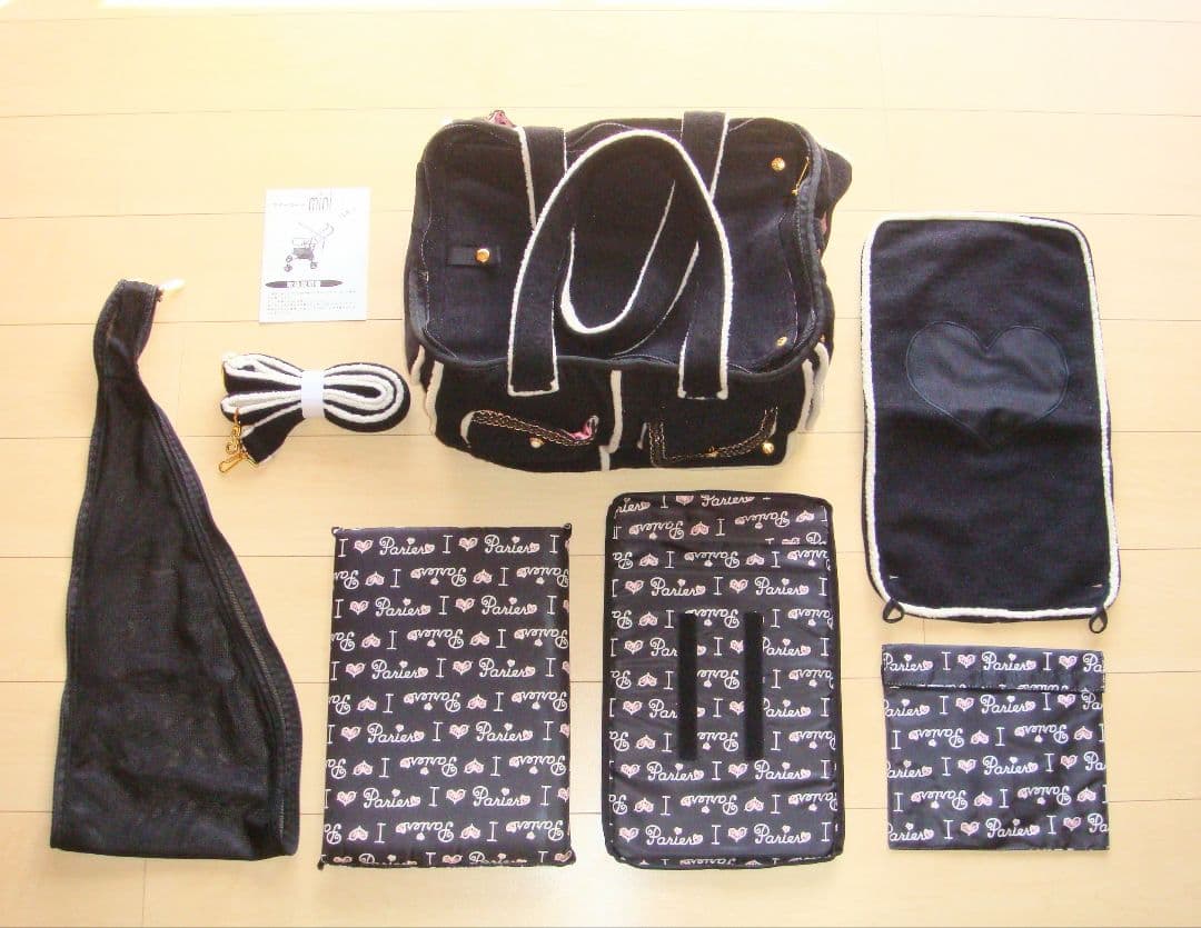 マザーカート ミニバギー パリエロ キャリーカート ペットカート ピンクゴールド