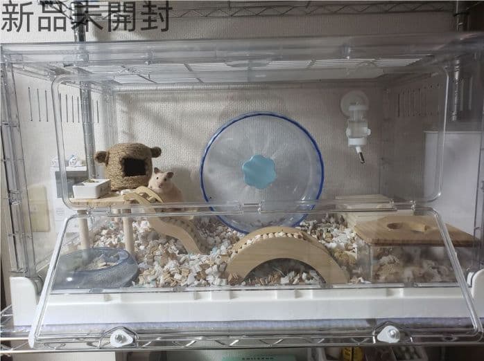 透明アクリル小動物用ケージ 70cm
