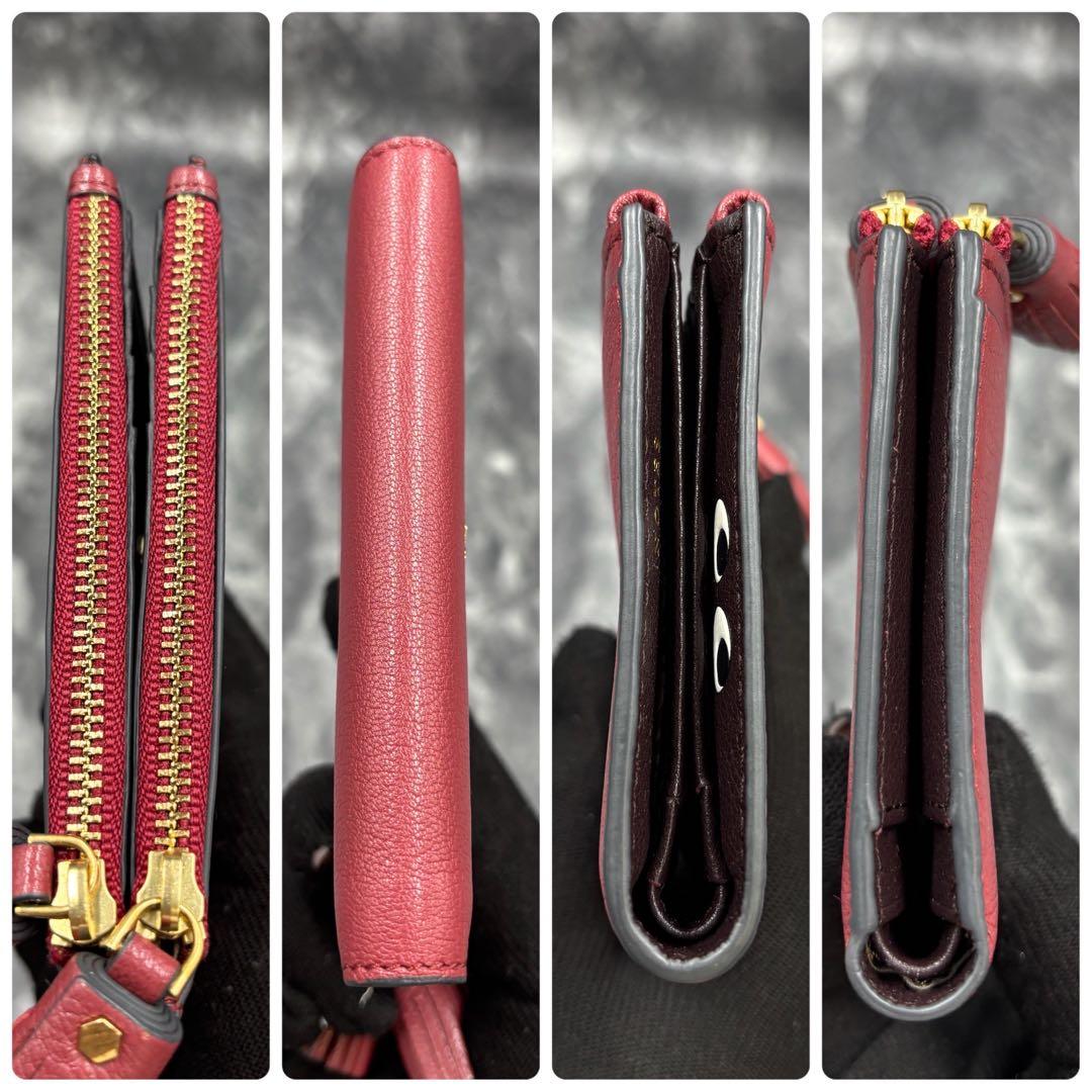 kmt04 ✨アニヤハインドマーチ　二つ折り財布