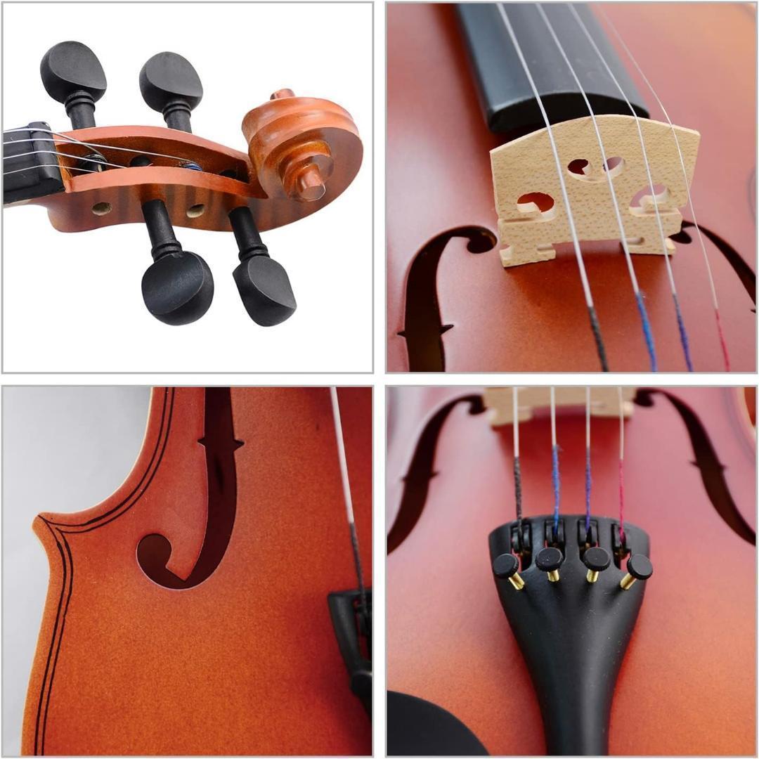 M2231-119-86】バイオリン 3/4 初心者セット ヴァイオリン 弓2本