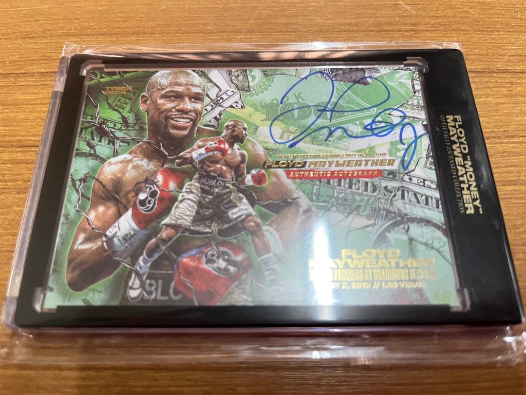 【最終値下げ】フロイド・メイウェザー 直筆サインカード