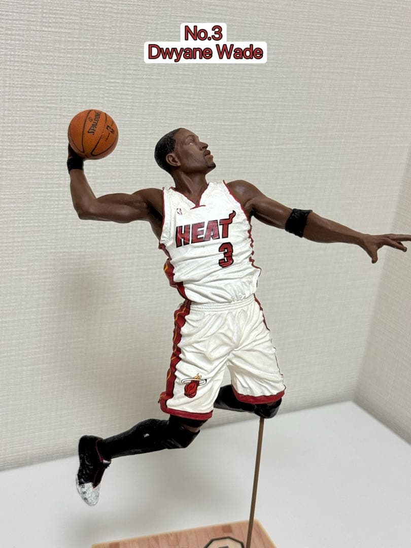 マイアミ・ヒート 2013 BIG3 フィギュアセット　マクファーレントイズ