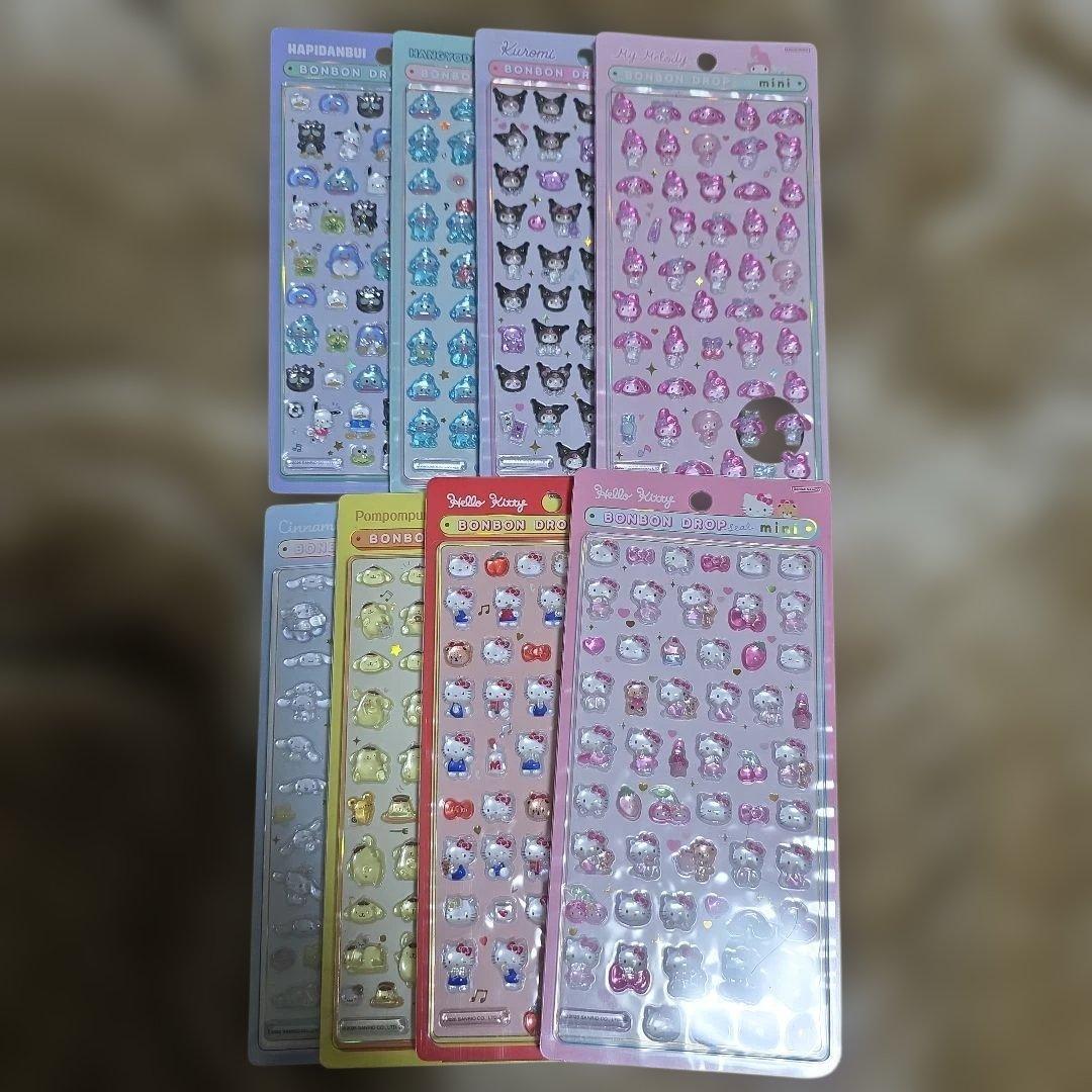 ボンボンドロップシール サンリオ 8種類 正規品 ②