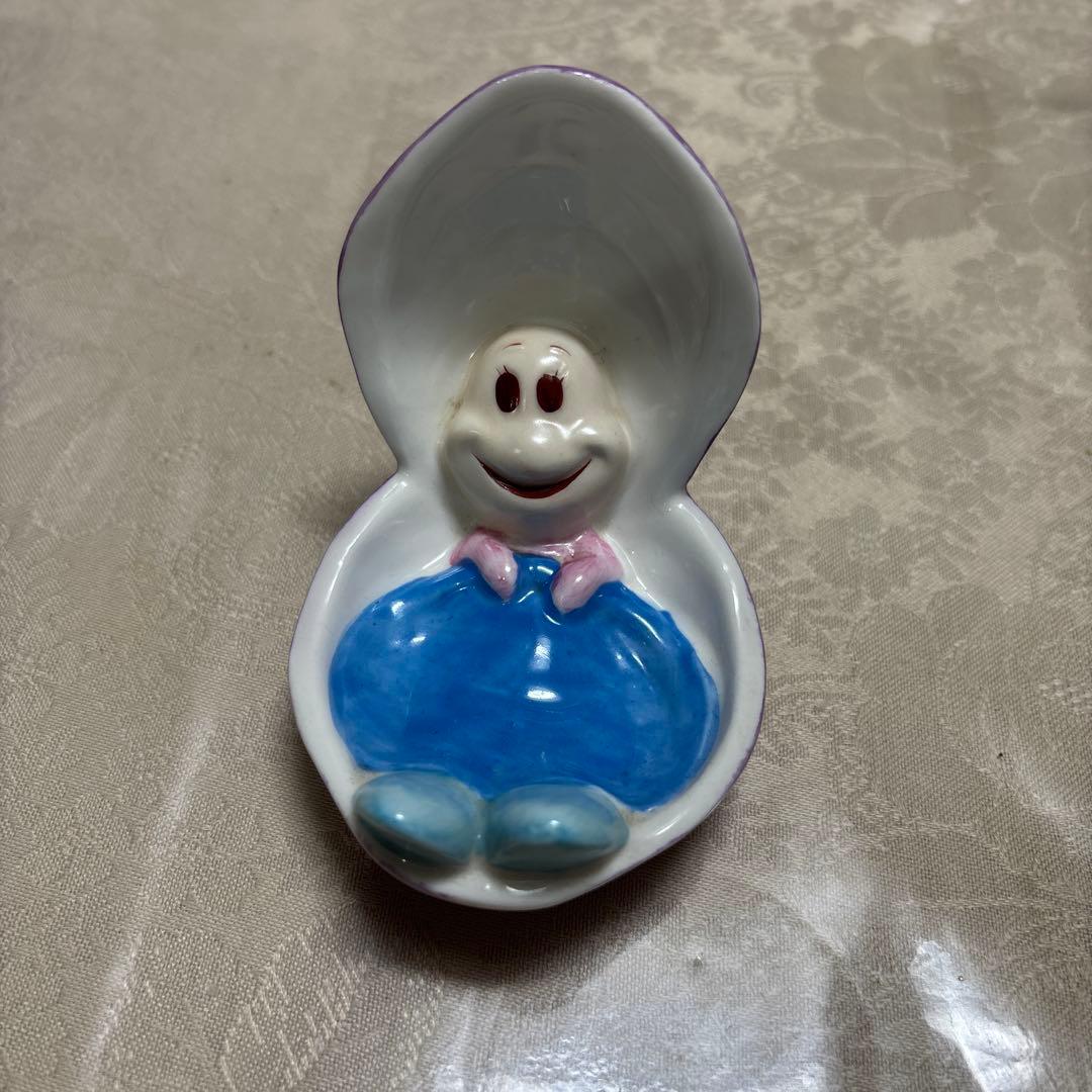 カキ　オイスター　不思議の国のアリス　陶器　置物