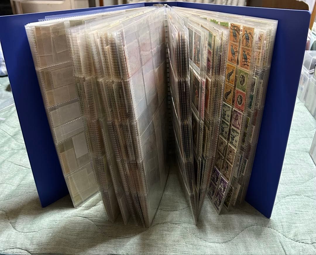 アフリカの切手　ファイル売り　超大量セット