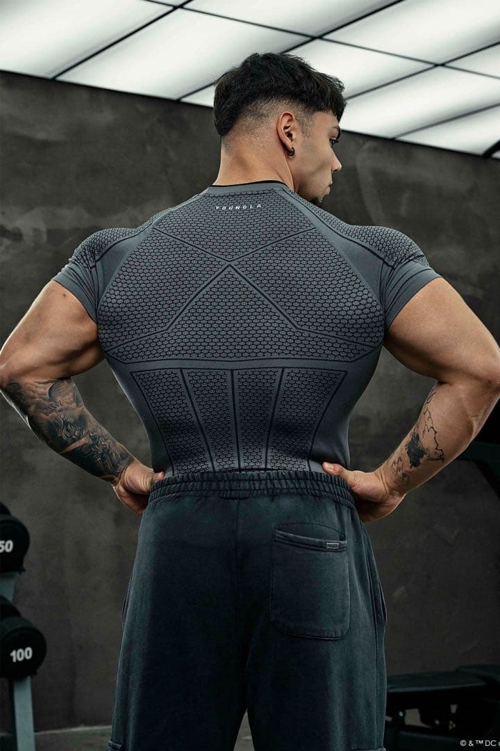 【新品未開封】 x Batman Dark Grey Size：M