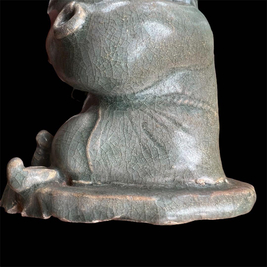 高麗青磁 香炉 珍品 置物 陶器 李朝 韓国 朝鮮 骨董品 古美術