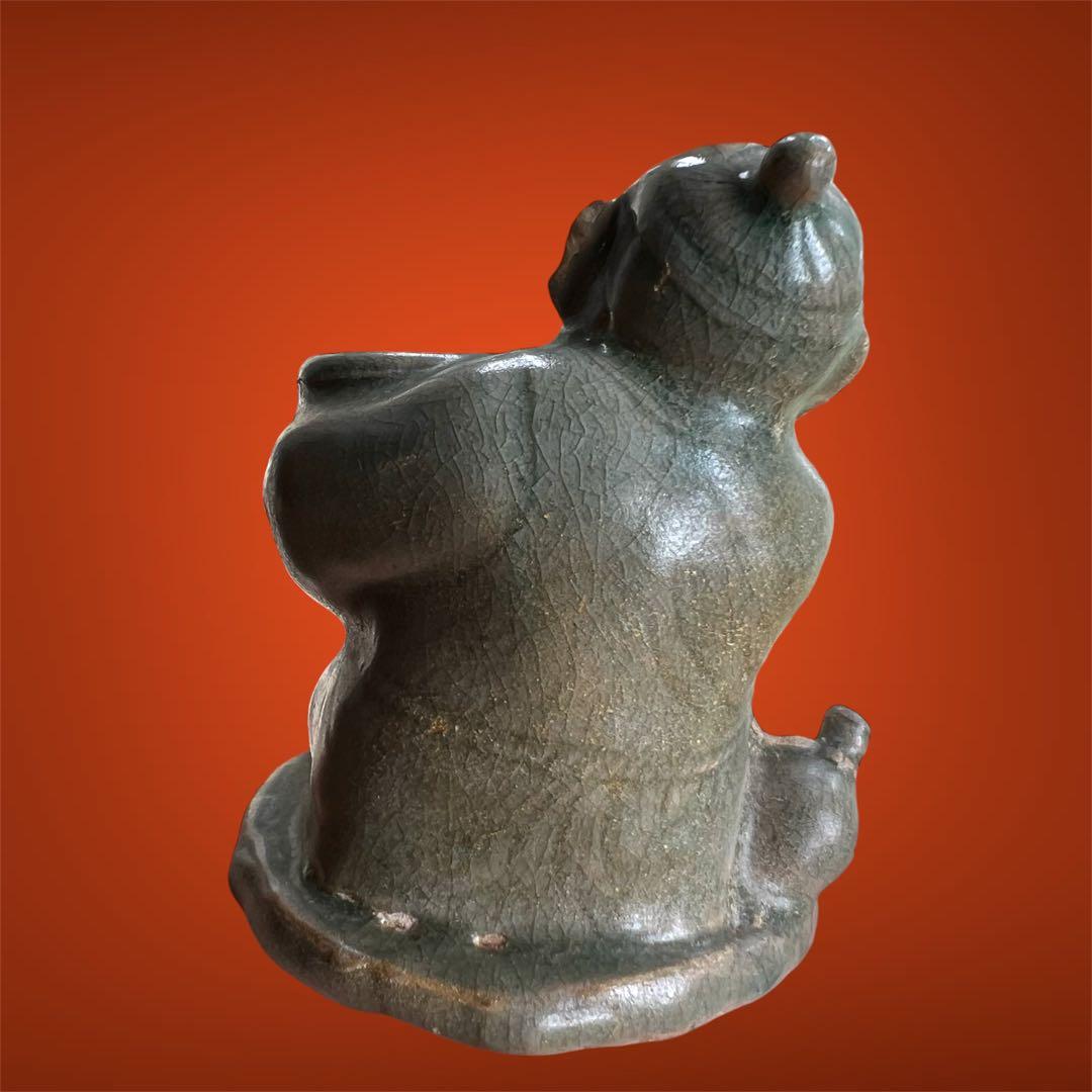 高麗青磁 香炉 珍品 置物 陶器 李朝 韓国 朝鮮 骨董品 古美術