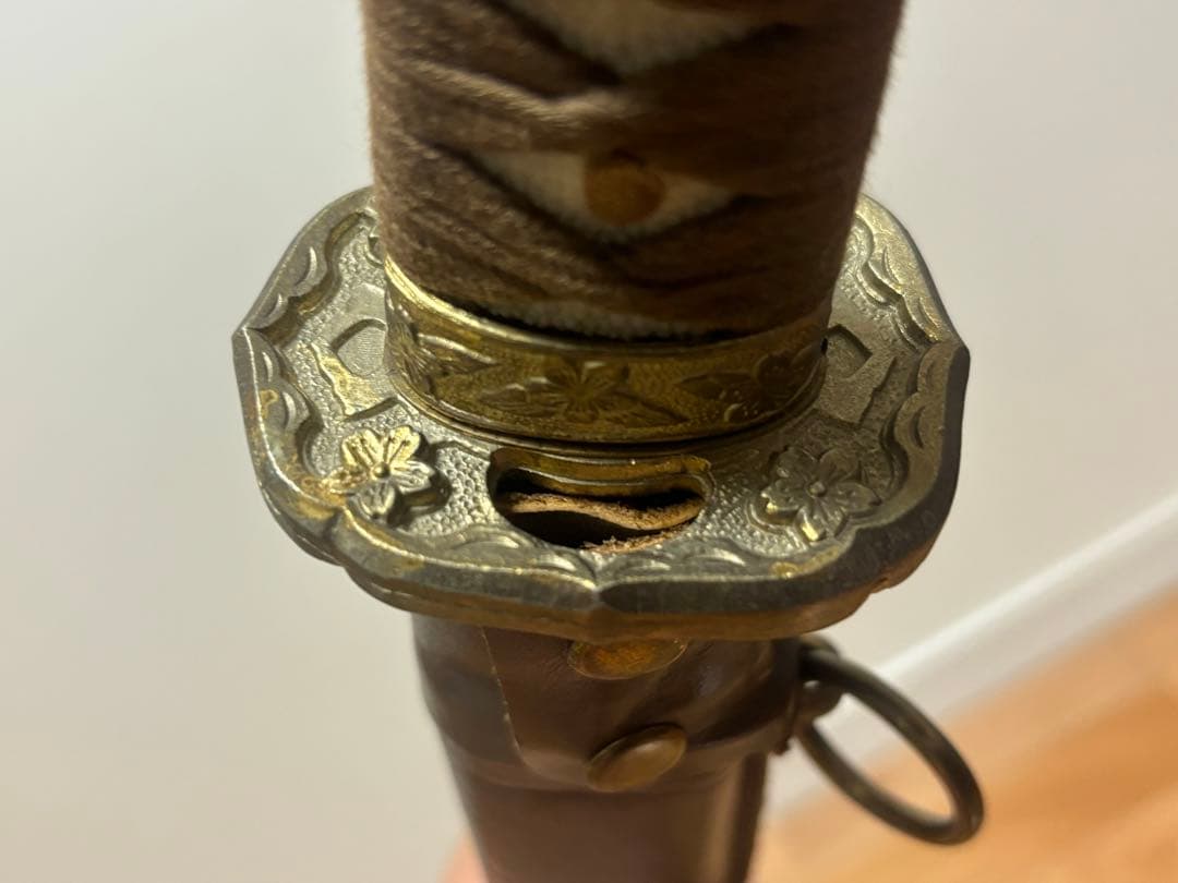 九八式軍刀 野戦拵え 刀緒付き 模造刀 帝国陸軍