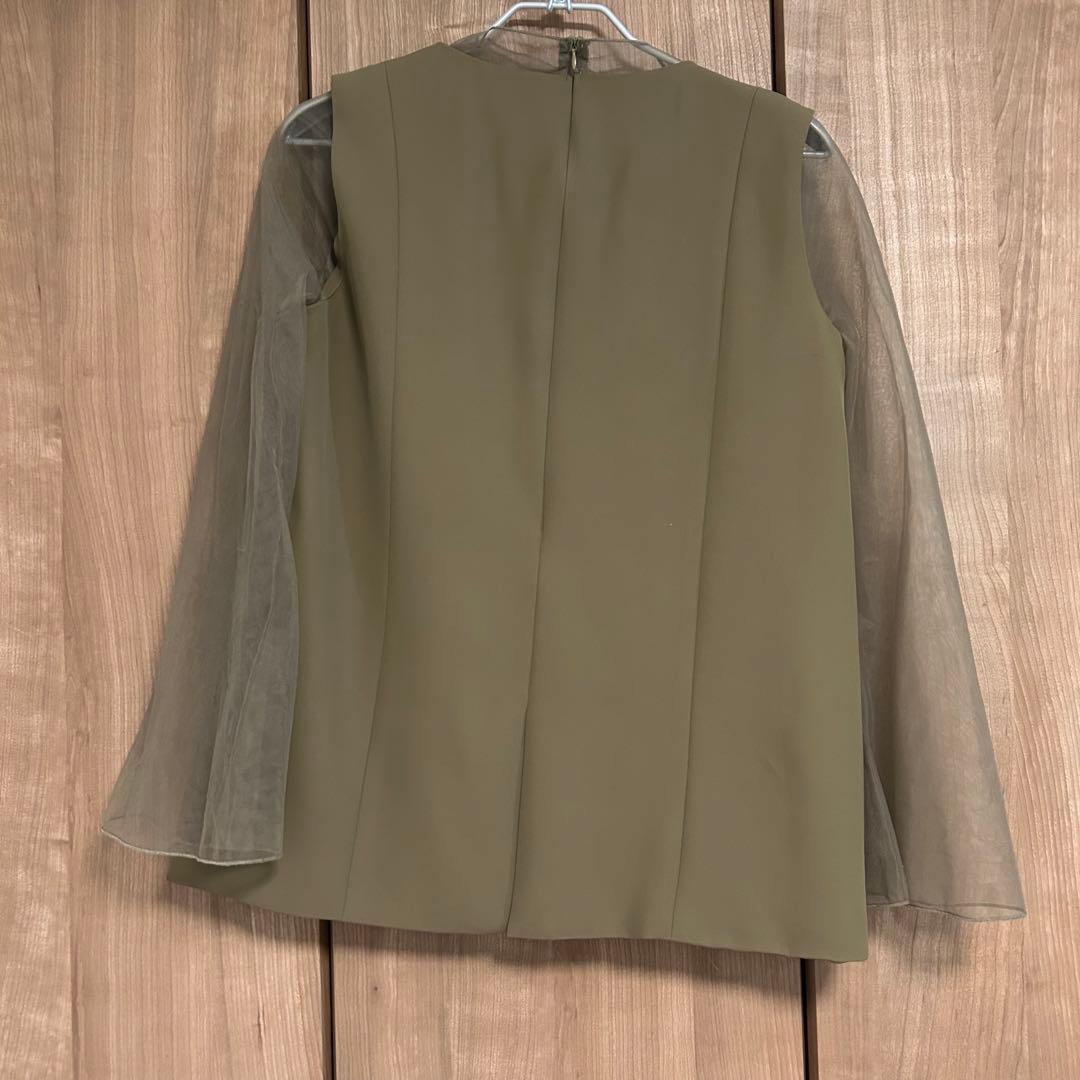 GIRL チュールレイヤードトップス&タイトスカート