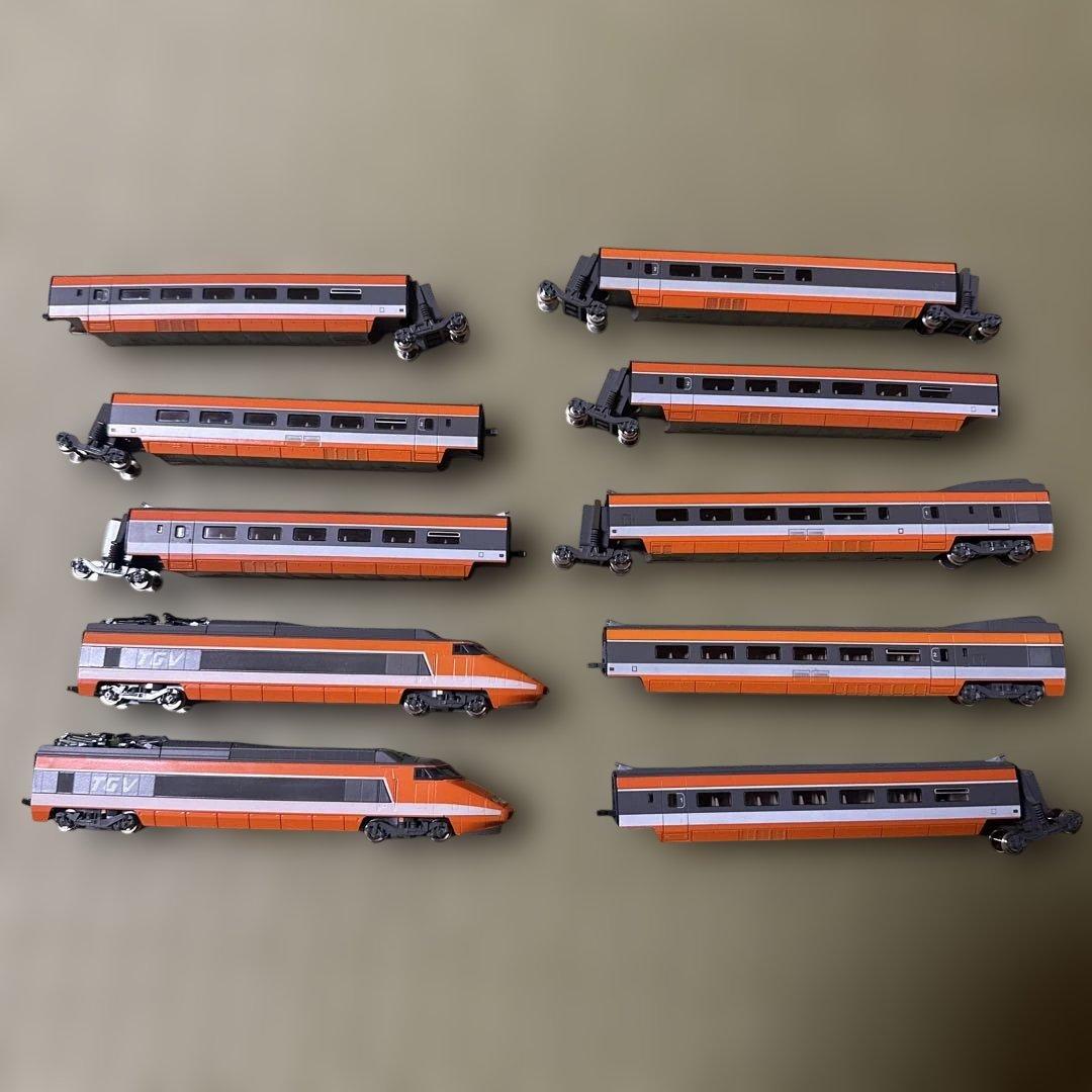 KATO TGV 10両編成 Nゲージ 鉄道模型