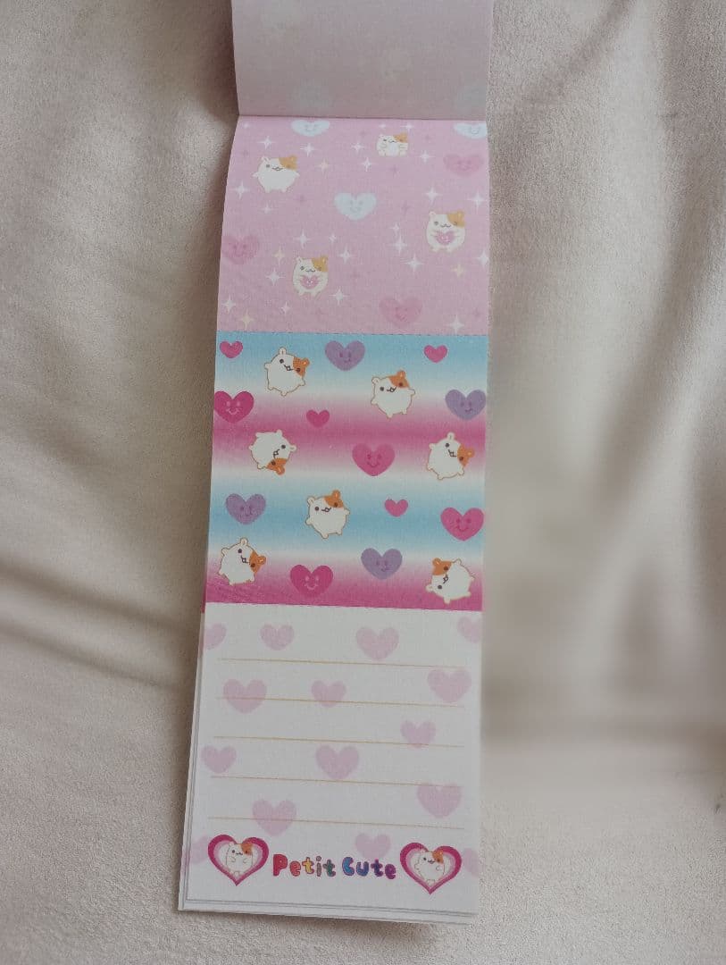 サンエックス　ハムスター　メモ帳