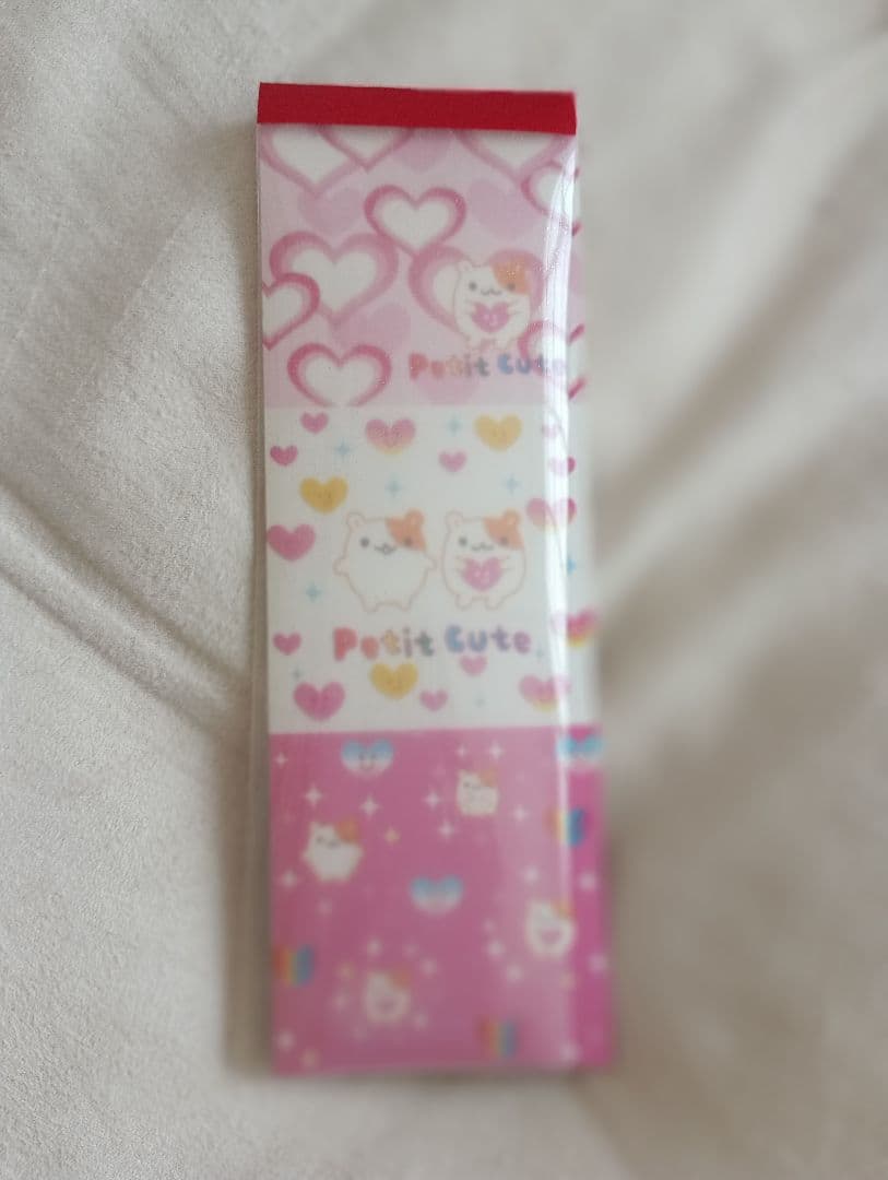 サンエックス　ハムスター　メモ帳