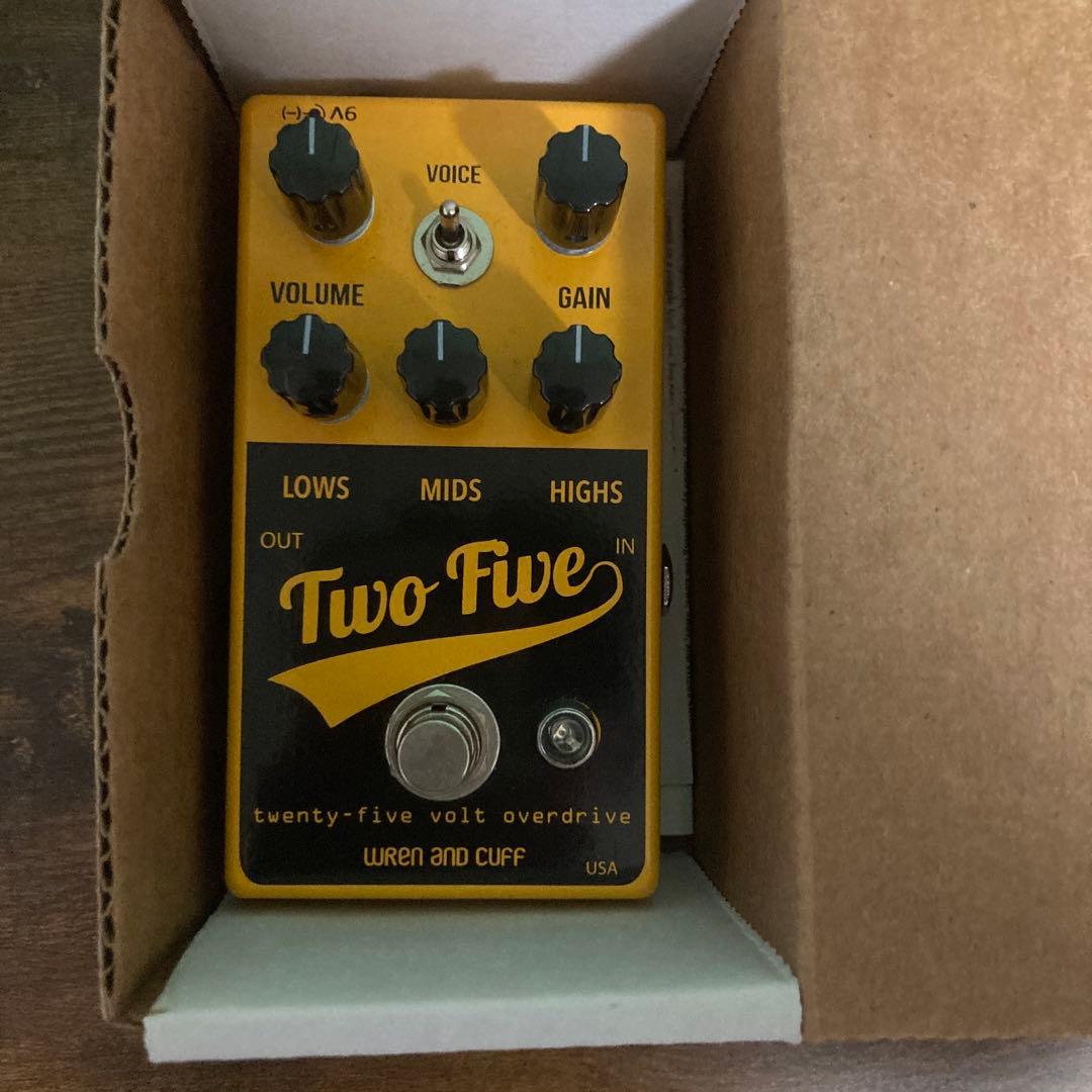 25Vの音圧‼️Wren and Cuff Two Five DriveBoost