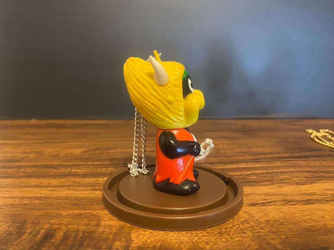 マルサン、ジャングル黒べえ激レア！小学館ソフビペンダント❣️