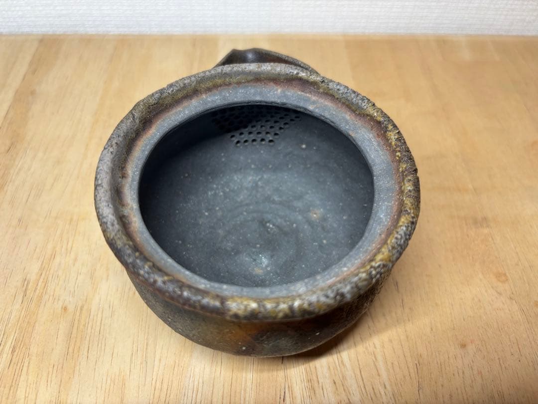 52.備前焼 宝瓶 登り窯 龍 りゅう リュウ 手びねり 急須