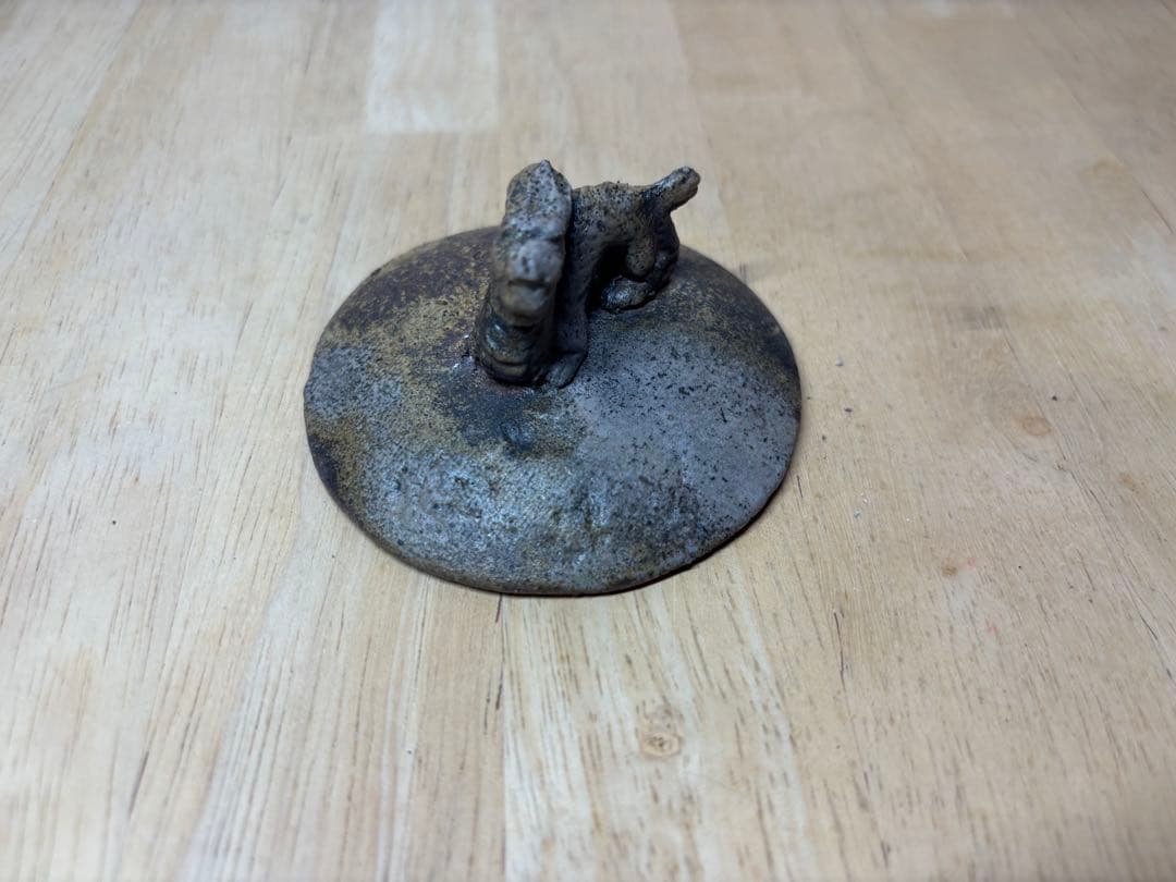 52.備前焼 宝瓶 登り窯 龍 りゅう リュウ 手びねり 急須