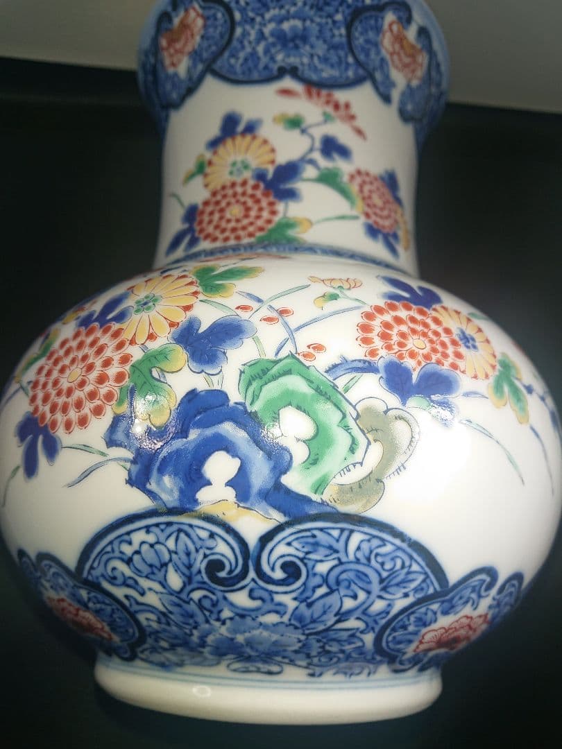 ■珍品■希少■美品■1979年女子プロレスニューワールド創立記念有田焼高級花瓶