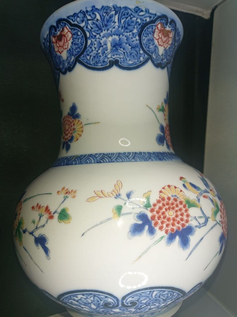 ■珍品■希少■美品■1979年女子プロレスニューワールド創立記念有田焼高級花瓶