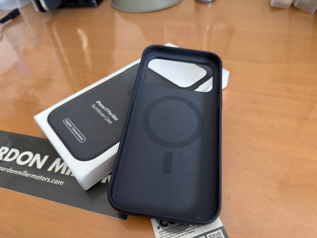 MagSafe対応 iPhone 17promax テックウーブンケース