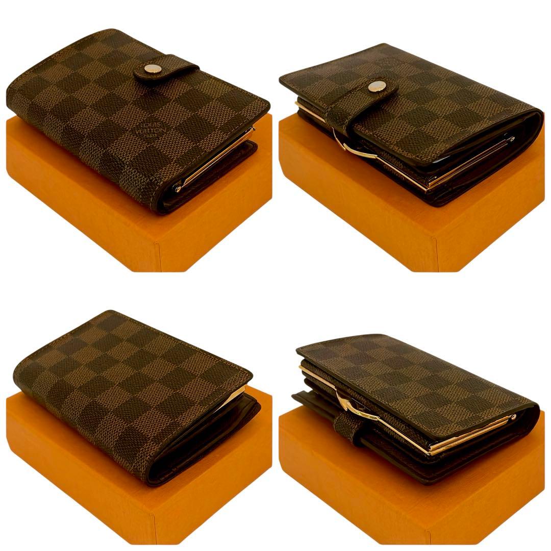 感謝セール‼️ ヴィトン ダミエ ポルトフォイユ ヴィエノワ 財布 がま口