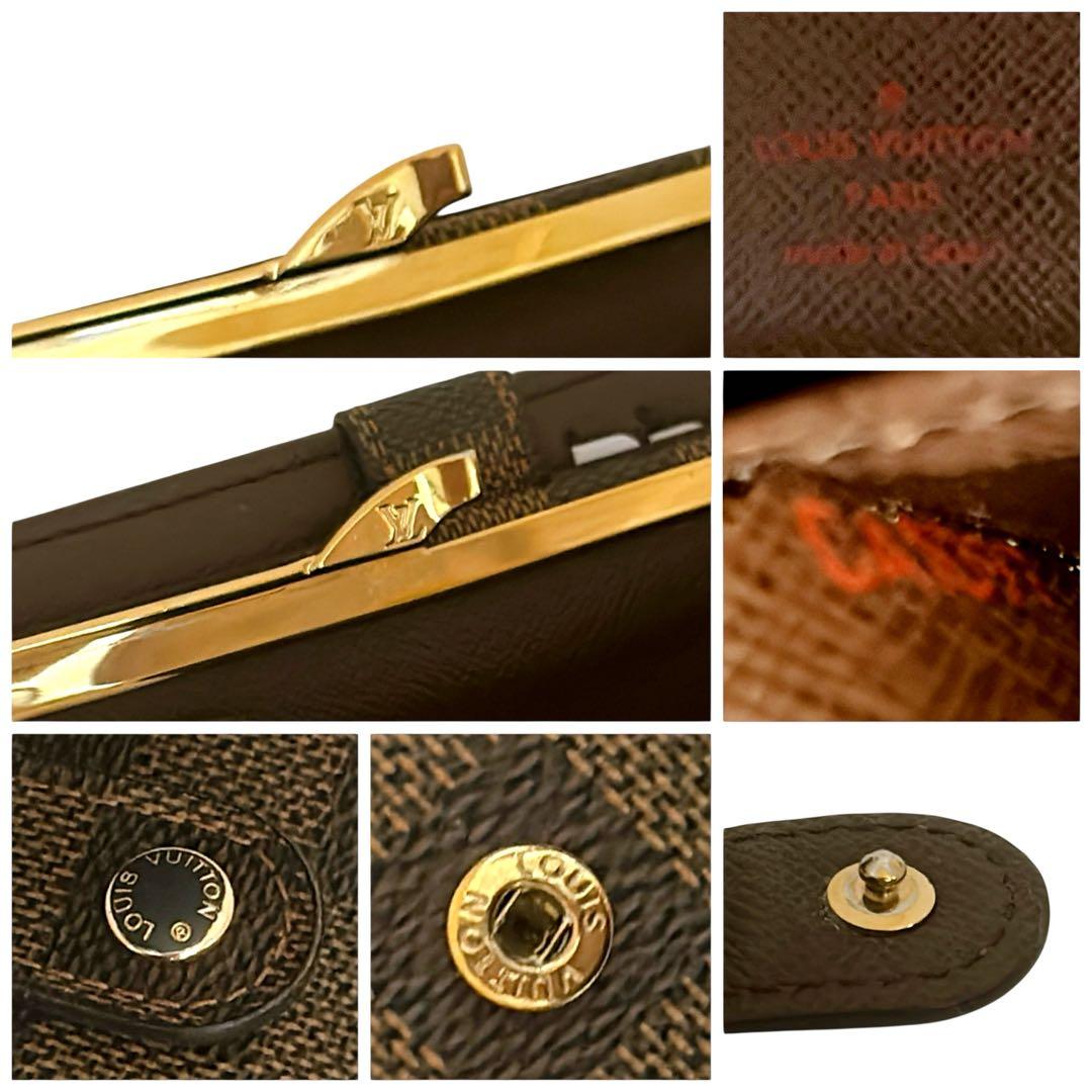 感謝セール‼️ ヴィトン ダミエ ポルトフォイユ ヴィエノワ 財布 がま口