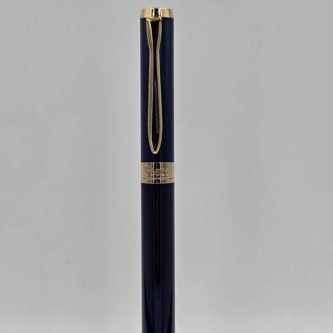 激レア 懸賞品 ThePeace Designブルーチタン 万年筆 セット18K