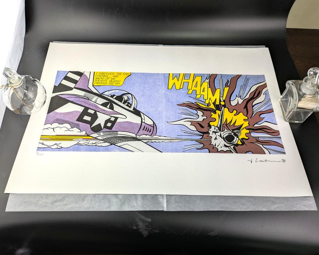 ロイ・リキテンスタイン「WHAAM!」 限定150部 オフセット複製 COA付