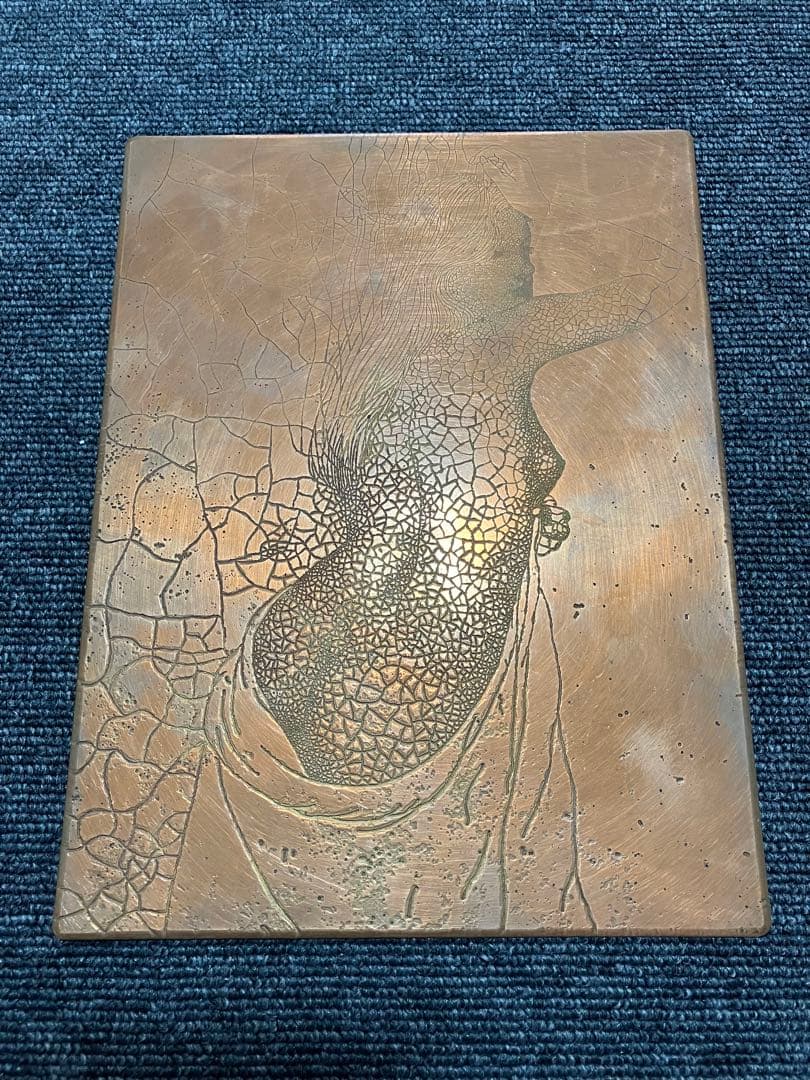 城景都 銅板 エッチング レア 希少 珍品 引取品