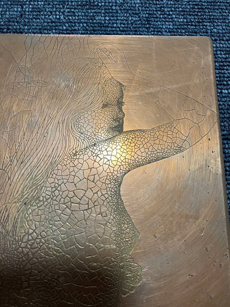 城景都 銅板 エッチング レア 希少 珍品 引取品