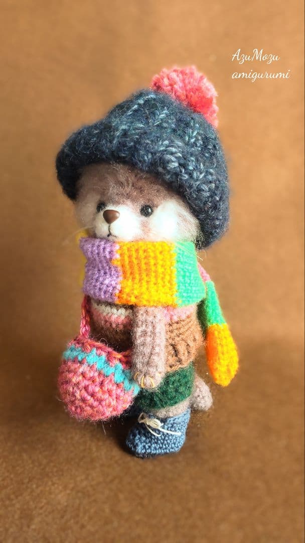 く*み様 カワウソ☆あみぐるみ☆ぬいぐるみ☆ハンドメイド