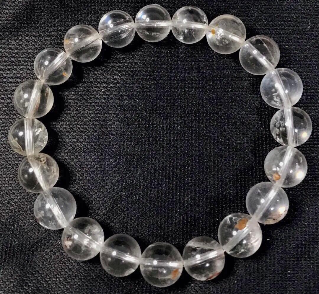 ブラジル　セラデカブラル産　オールド　レムリアンシードクリスタル　ブレスレット
