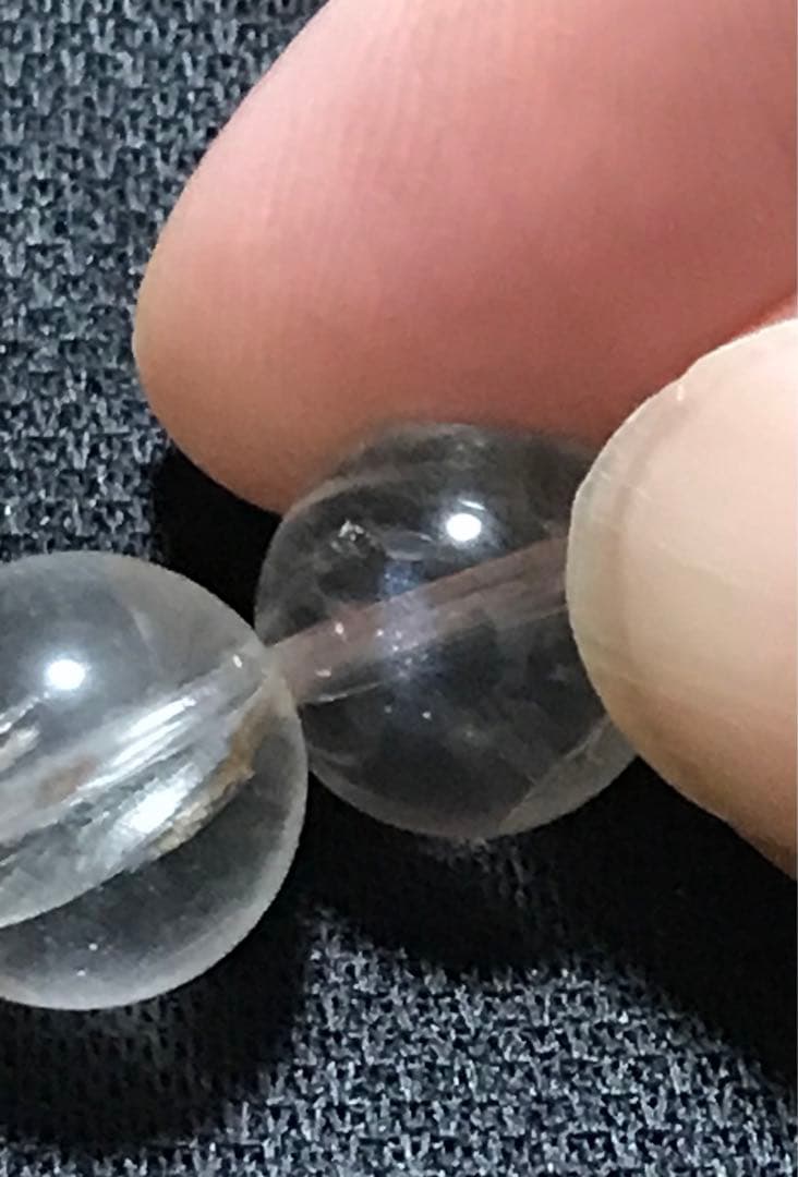 ブラジル　セラデカブラル産　オールド　レムリアンシードクリスタル　ブレスレット