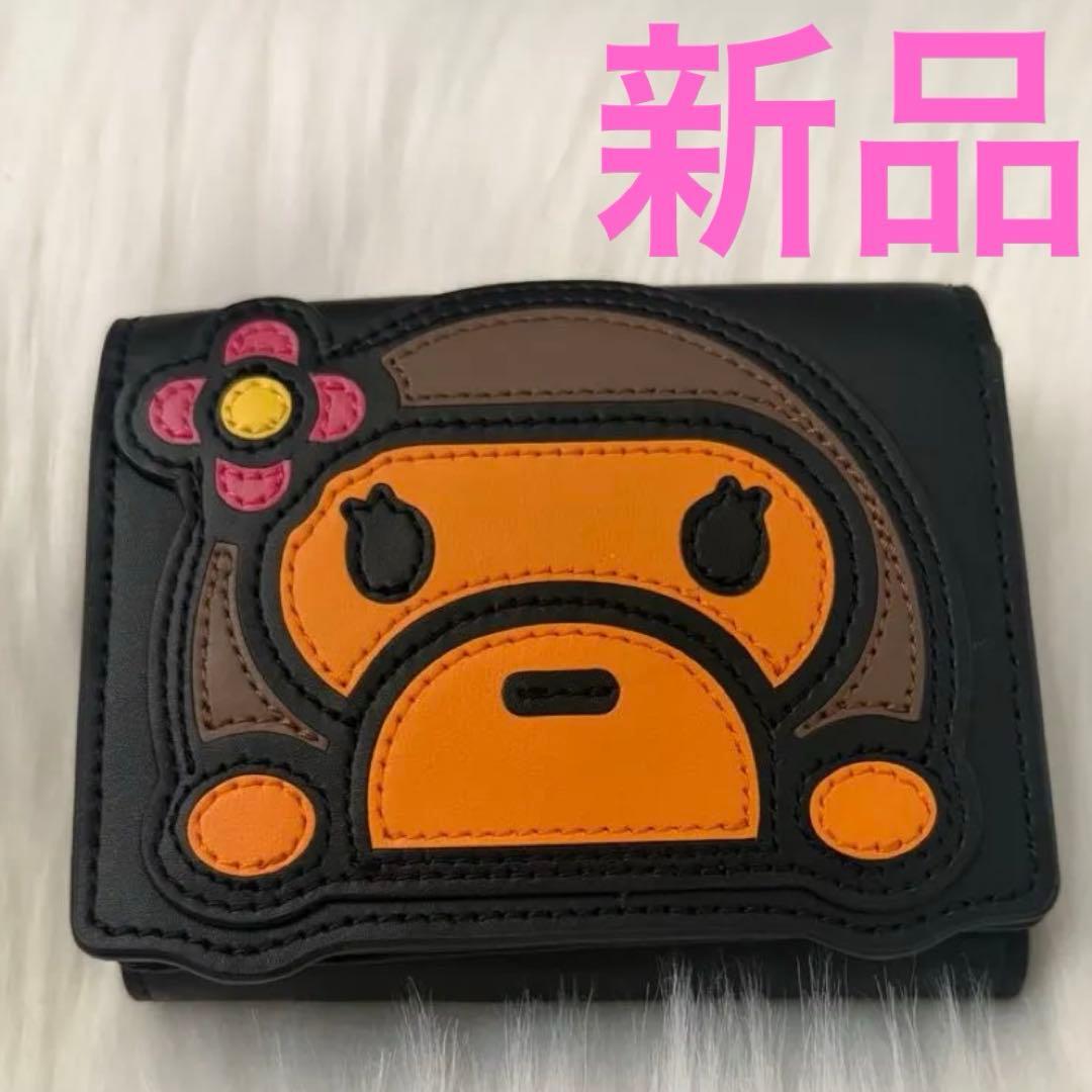 【新品未使用】【完売品】APE 三つ折財布 BABY MILO Bape