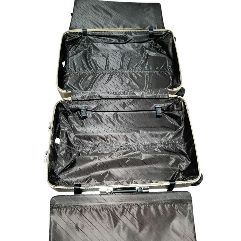 ゼロハリバートン ゴールドキャリーケース ユナイテッドアローズ別注カラー　63L