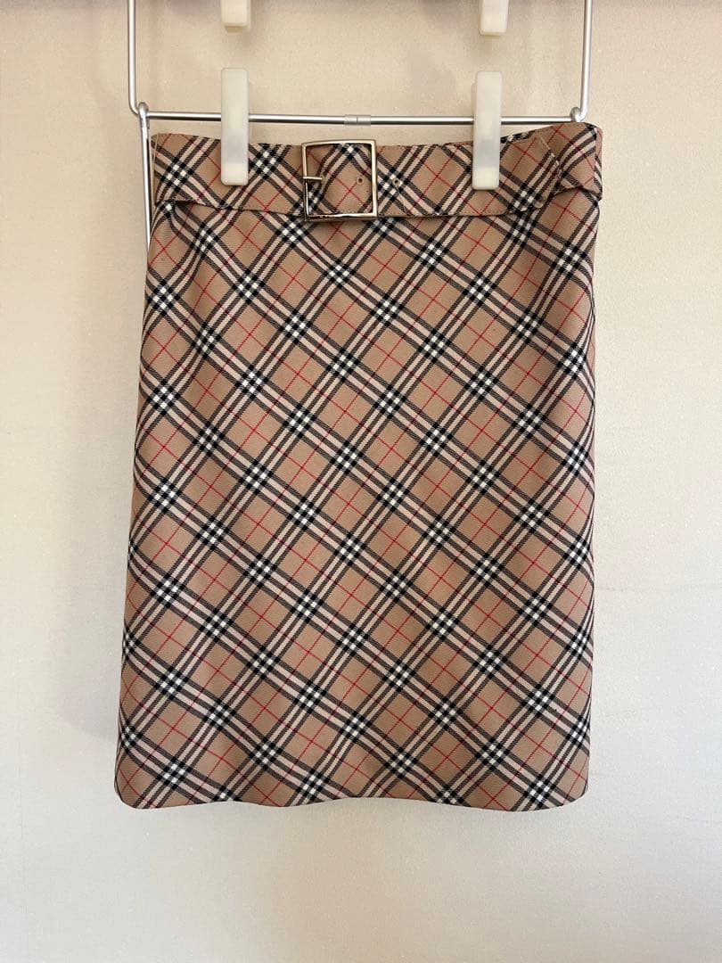 BURBERRY BLUE LABELチェック柄スカート