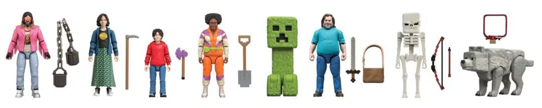 アルティメットムービーパック MINECRAFT MOVIE フィギュア 海外