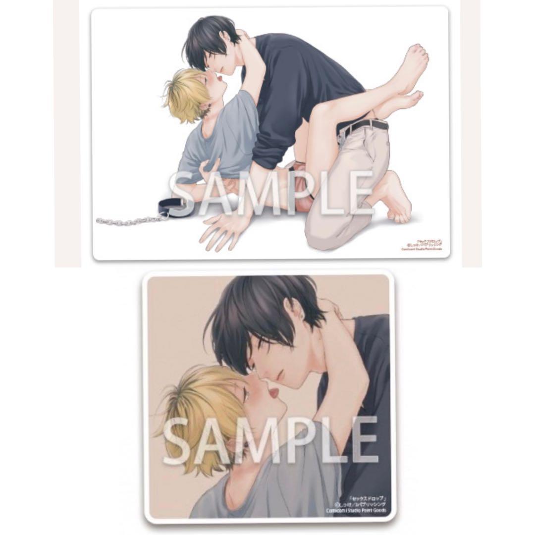 セックスドロップ　アクリルボード　コースター